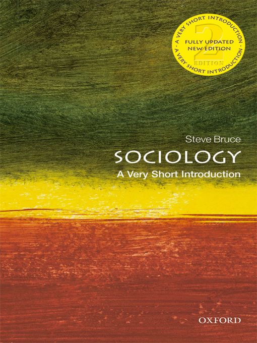Title details for Sociology by Steve Bruce - Wait list